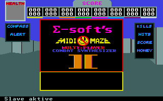 MidiMaze II Title Screen